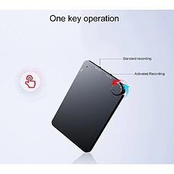 Universal 16 Go 120 heures long enregistreur carte ultra-fine magnétophone mini activation enregistreur magnétophone audio son numérique professionnel micro | enregistreur numérique 