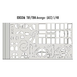 TBF/TBM Avenger - 1:48e - Eduard Accessories 