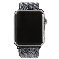 Avis Wewoo Pour Apple Watch séries 3 et 2 et 1 Bracelet de montre simple en nylon de 38 mm avec mode Magic Stick (gris spatial)