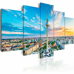 Paris Prix Tableau Imprimé Berlin TV Tower, Germany 50 x 100 cm 