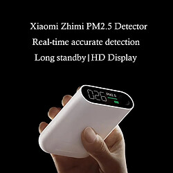 Acheter Wewoo Testeur AQI de qualité l'air détecteur particules d'origine Xiaomi Home Smart PM2.5 avec écran OLED