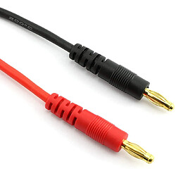 Connecteur de câble de charge avec connexion EC3 Prise banane 4,0 mm, couleur bleu rouge noir