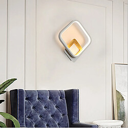 Universal Lampe de chevet 16W, applique murale, applique murale à LED, lumière chaude pour la chambre d'allée, lumière pour le salon, applique murale, lumière de couloir (lumière chaude)