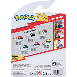 Jazwares Pokémon - Pack Clip 'n'Go Poké pas cher