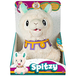 Club Petz, Spitzy le drôle de lama, peluche interactive, crème 