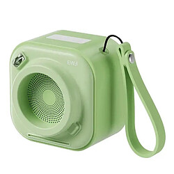 Yonis Mini Enceinte Bluetooth 5W Stéréo Sans Fil Avec Microphone Et Batterie 700mAh Mini Enceinte Bluetooth Stereo Sans Fil Ultra Portable Son 360° Haute Puissance 5W Vert YONIS