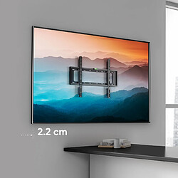 Acheter Onkron Support Mural TV Fixe pour 37 - 70 Pouces TVs & Écrans, Fixation Murale TV Poids de 55 kg - Accroche Television Mural avec VESA 75x75 - VESA 600x400 mm/Support Mural TV Universel FME-64B Noir