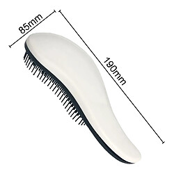 Brosse À Cheveux Peignes À Cheveux Sans Enchevêtrement Peigne Démêlant Poignée Unique Blanc