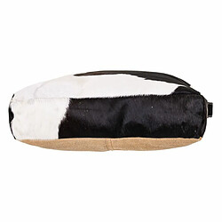 Avis Coussin Alexandra House Living Blanc Noir Cuir 10 x 48 x 48 cm