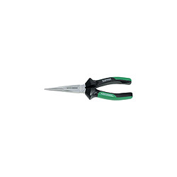 Heytec Heyco HEYCO Pince à becs plats, droite, longueur: 160mm, vert/noir () 