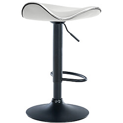 Acheter Non Tabouret de bar Shanghai simili cuir noir