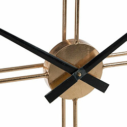 Paris Prix Horloge Murale Design en Métal Minima 129cm Or