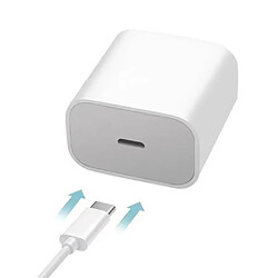 General Chargeur Apple - Alimentation USB-C 20 W, certifié MFi, prend en charge Quick Charge 3.0 Compatible avec iPhone14/14 Pro Max/13/13Pro/12/12 Pro/11/11Pro/XS(3 pieds)