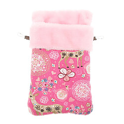 nid de petit animal Animaux de compagnie Hamster Perroquet Lapin Écureuil Cage Suspension Sac de couchage Pochette Cerf Rose