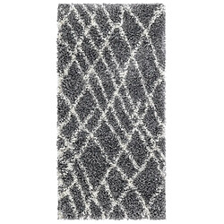 Hadorn Tapis shaggy 305x80 gris pierre Lachen Fence 