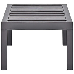 Avis Maison Chic Table de jardin | Table d'extérieur Moka 78x55x38 cm Plastique -GKD15284