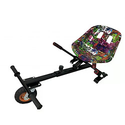 Air Rise Hoverkart Graffiti Violet Tout Terrain Pour Hoverboard 