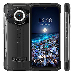 DOOGEE S99 Smartphone Robuste 8Go + 128Go 6.3'' 108MP Caméra + 64MP Vision nocturne IP68 Téléphone 6000mAh NFC Double SIM GPS - Noir 