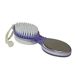 Yonis Brosse pédicure 4 en 1 Brosse Pédicure 4 En 1 Soin Des Pieds Pierre Ponce Brosse Et Lime Pour Bien Être YONIS