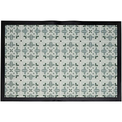 The Home Deco Factory Tapis en PVC imprimé mosaique 40 x 60 cm.