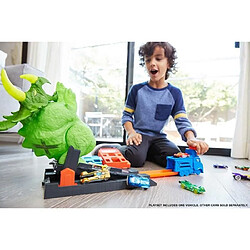 Avis Mattel HOT WHEELS CITY - Attaque du Triceratops - Propulseur Petites Voitures Triceratops - 1 voiture Incluse