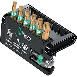 Wera Assortiment de Bit-Check 7 TX Diamond 1, 7 pièces