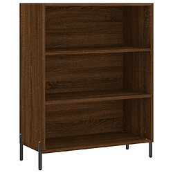 Acheter Maison Chic Buffet,Meuble de Rangement,commode pour salon,Cuisine chêne marron 69,5x32,5x180 cm bois d'ingénierie -MN62036