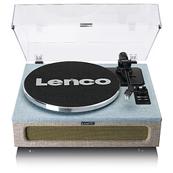 Lenco Platine vinyle avec 4 haut-parleurs incorporés LS-440BUBG Blue-Taupe 