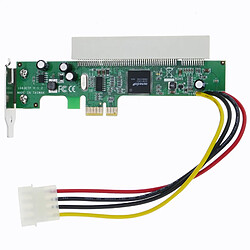 Bematik Adaptateur de carte PCI-Express vers PCI pour PC