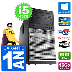 PC Tour Dell 9020 Intel Core i5-4570 RAM 16Go Disque Dur 500Go Windows 10 Wifi · Occasion 