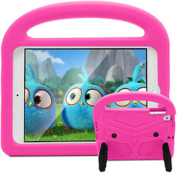 Coque en TPU moineau enfants conception antichocs eva amicale avec le support et la poignée rose pour votre Apple iPad 9.7/Pro 9.7/Air 2/Air
