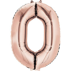 Anagram Ballon Foil 16 ``-40 cm Nombre 1 rose gold, or, 7 a3748611 