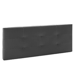 Vs Venta-Stock Tête de lit 140x60 cm noir, cuir synthétique