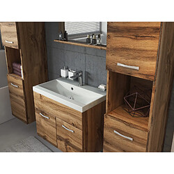 Acheter Auco Meuble de salle de bain Montreal xl 60 cm lavabo Wotan - Armoire de rangement Meuble lavabo evier Meubles