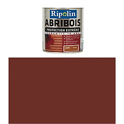 Ripolin - Peinture Abribois Satin (Boiseries extérieures) 2.5 Litres Rouge basque