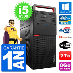 PC Tour Lenovo ThinkCentre M700 Intel i5-6500 RAM 8Go Disque 2To Windows 10 Wifi · Occasion 