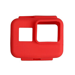 Wewoo Coque rouge pour GoPro HERO5 Silicone Border Frame Mount boîtier de protection de de Shell pas cher