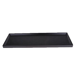 rectangle plateau en bois modèle présentoir base sable table plate-forme noir