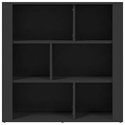 Acheter vidaXL Buffet Noir 80x30x80 cm Bois d'ingénierie