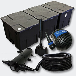 Helloshop26 Kit de Filtration de Bassin 90000l 24 Watts UVC Stérilisateur Pompe Fontaine 4216457 