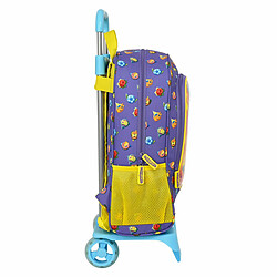 Avis Cartable à roulettes SuperThings Guardians of Kazoom Violet Jaune (32 x 42 x 14 cm)