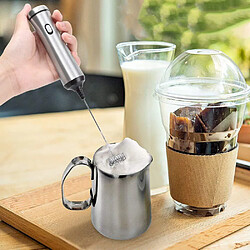 Acheter Universal USB multifonctionnel en acier inoxydable 2 vitesses rechargeables 2 têtes de mélange de printemps électrique lait œuf mélangeur mousse de lait | Granny Milk