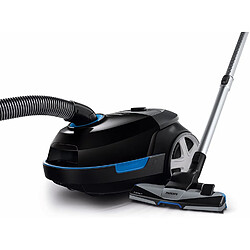 Philips aspirateur avec sac de 4L 650W spécial poils d'animaux bleu noir