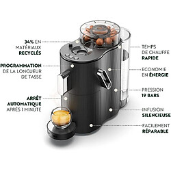 Acheter Cafetière à dosette ou capsule Cafe Royal COFFEEB GLOBE noire