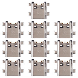 Wewoo Connecteur de port de chargement de 10 PCS pour Galaxy J7 Neo / J701