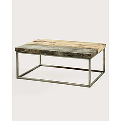 UNIQKA Uja - Table basse rectangulaire 