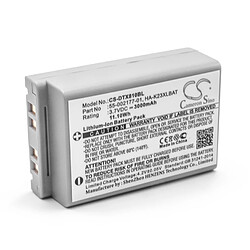 vhbw Li-Ion batterie 3000mAh (3.7V) pour scanner de code-barres POS Casio DT-X200, DT-X200-10E, DT-X200-20E, DT-X8, DT-X8-10C, DT-X8-10C-CN 