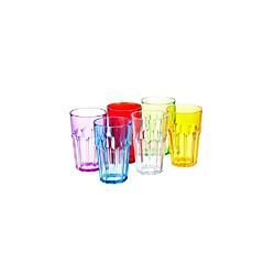 Verres multicolores - Lot de 6 - Guzzini