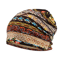 Avis Mode Unisexe Slouchy Beanie Hat Sleep Turban Cap Chapeaux Café