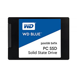 SSD interne Western Digital Sandisk 3D NAND 500 Go Noir et bleu